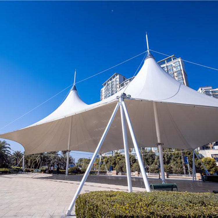 罗山县膜结构景观棚