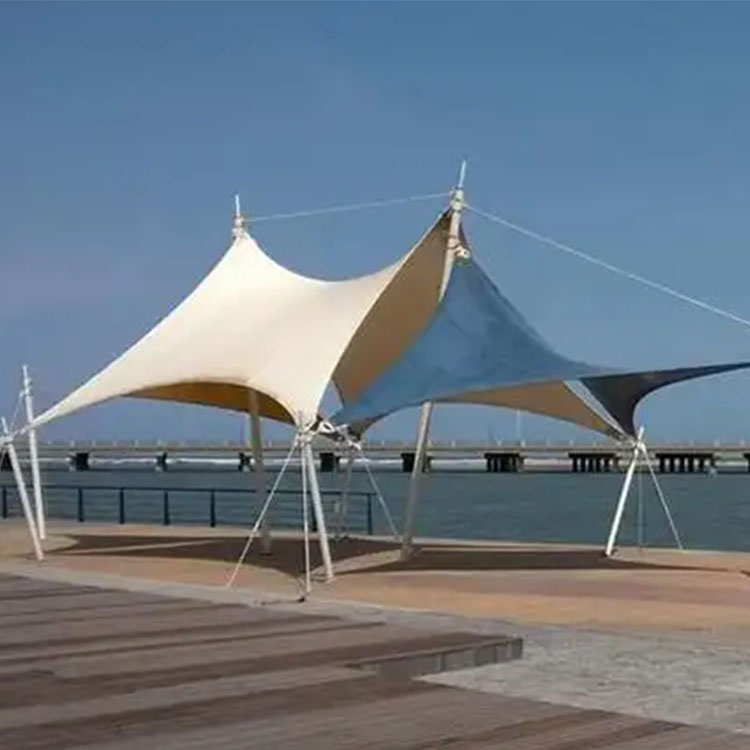 罗山县膜结构景观棚