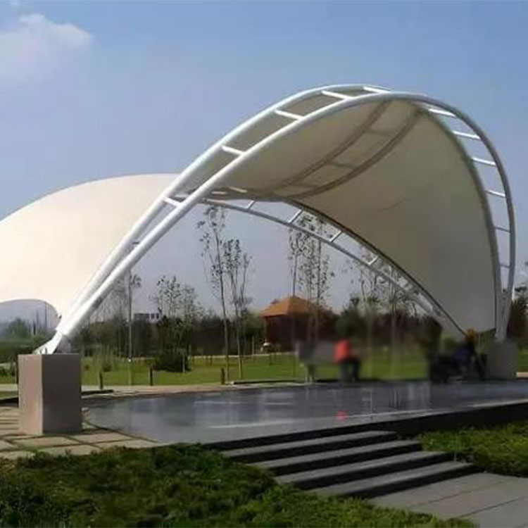 罗山县膜结构景观棚