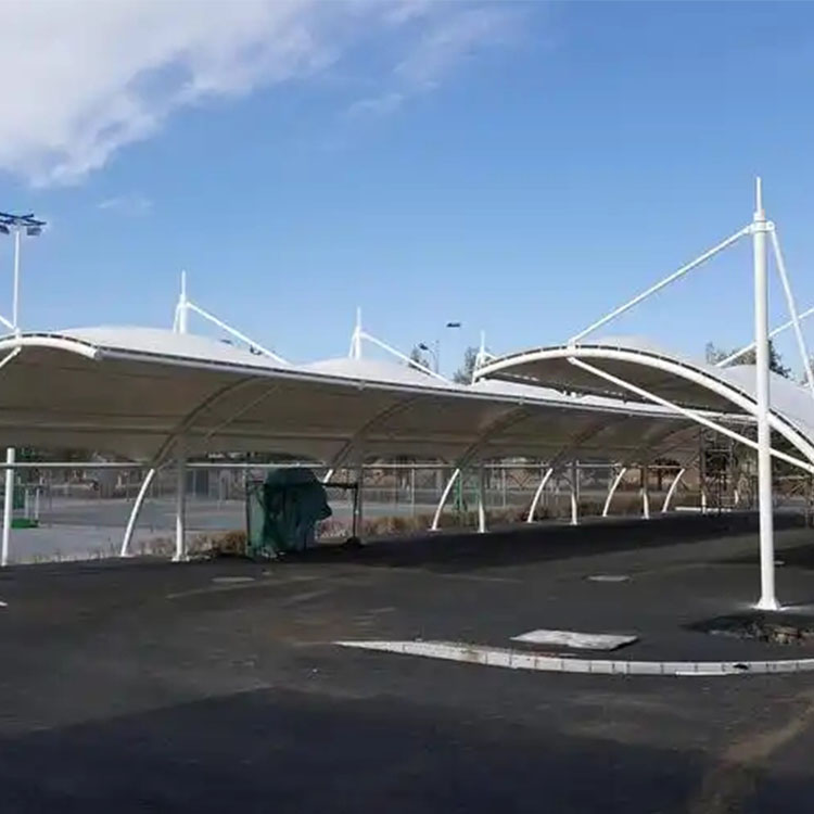 罗山县膜结构电动车棚