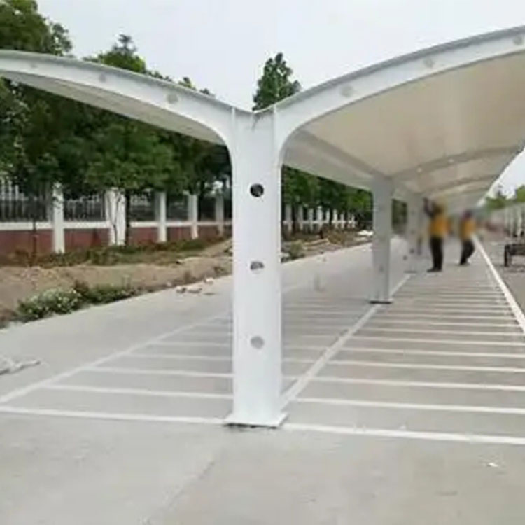 罗山县膜结构电动车棚